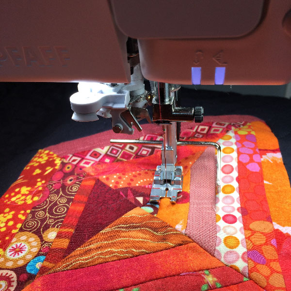 Machine quilting with PFAFF creative icon